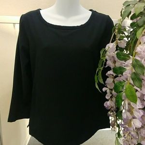 Lauren Ralph Lauren L/S Black Top